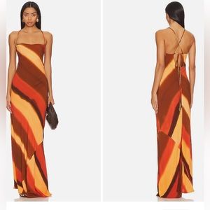 FAITHFULL THE BRAND Sisudo Maxi Dress in Venezia Tie Dye